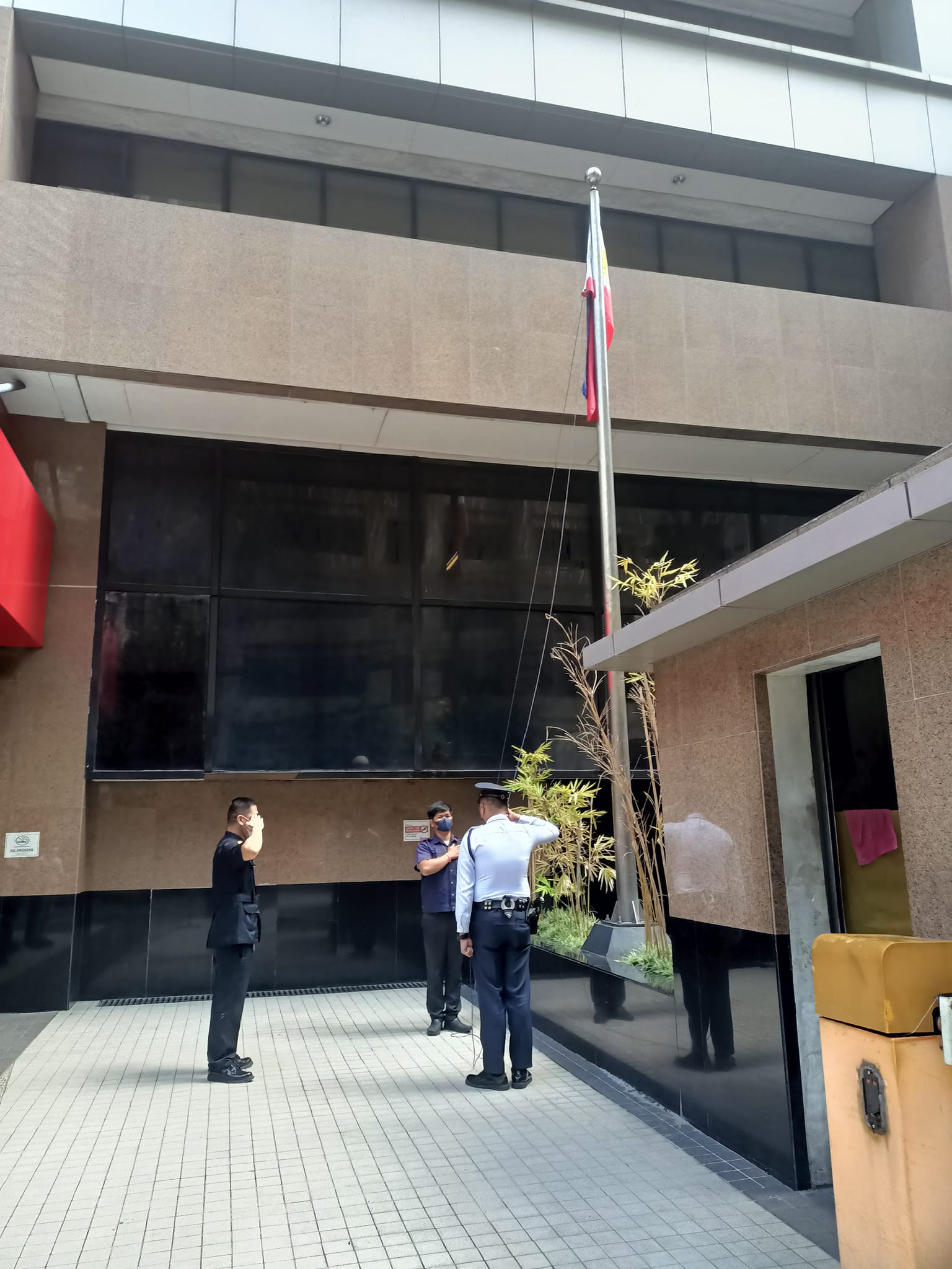 We stand united as One Nation under One Flag! China Bank Savings